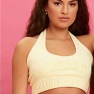 Juicy couture x forever 21 halter top